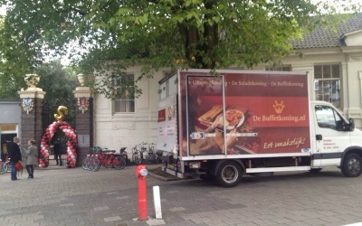 De BBQ-Koning in de Hortus Botanicus in Amsterdam