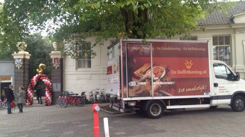 De BBQ-Koning in de Hortus Botanicus in Amsterdam