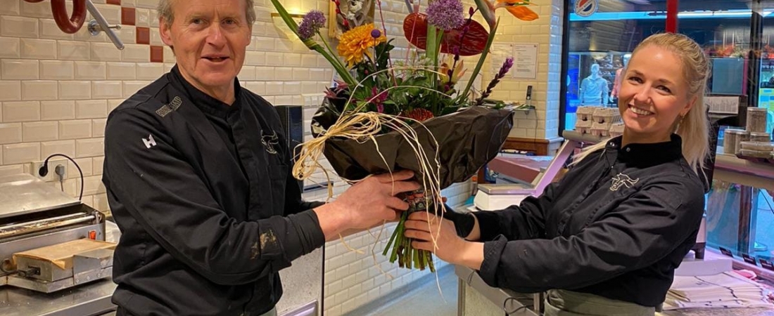 Nico Runderkamp “Bakkertje” 30 jaar in dienst