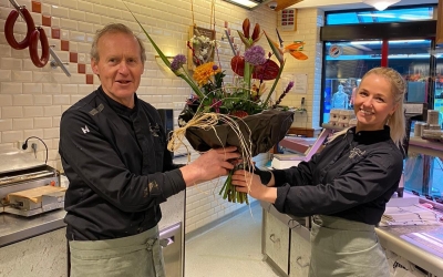 Nico Runderkamp “Bakkertje” 30 jaar in dienst