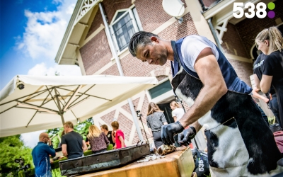 Radio 538 Frank en Vrijdag Show Tuintour bij Wendy van Dijk