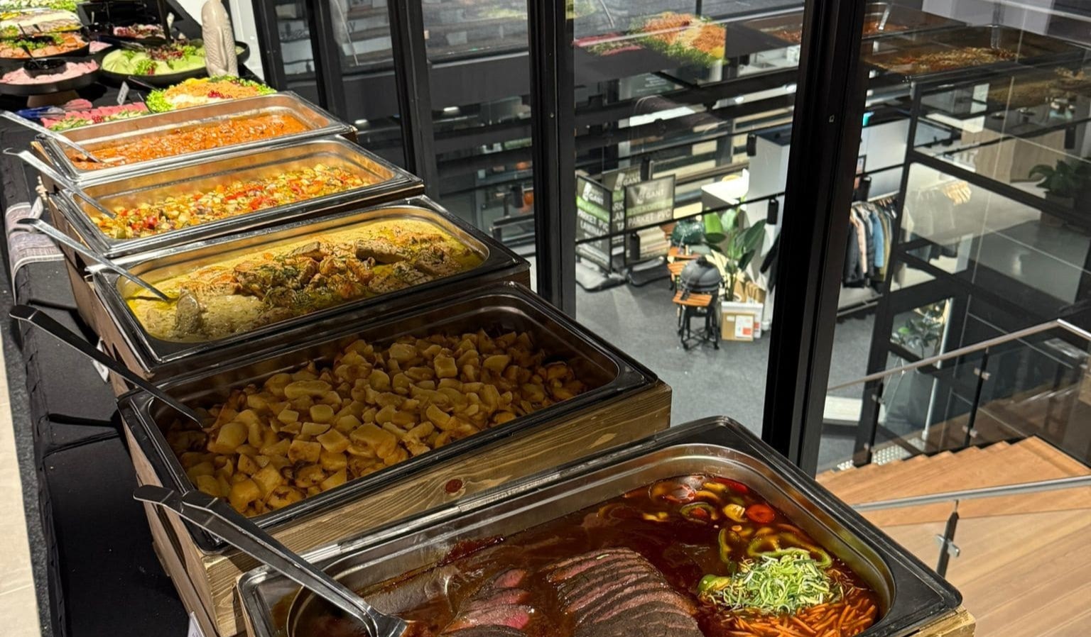 uit welk buffet kun je kiezen bij runderkamp