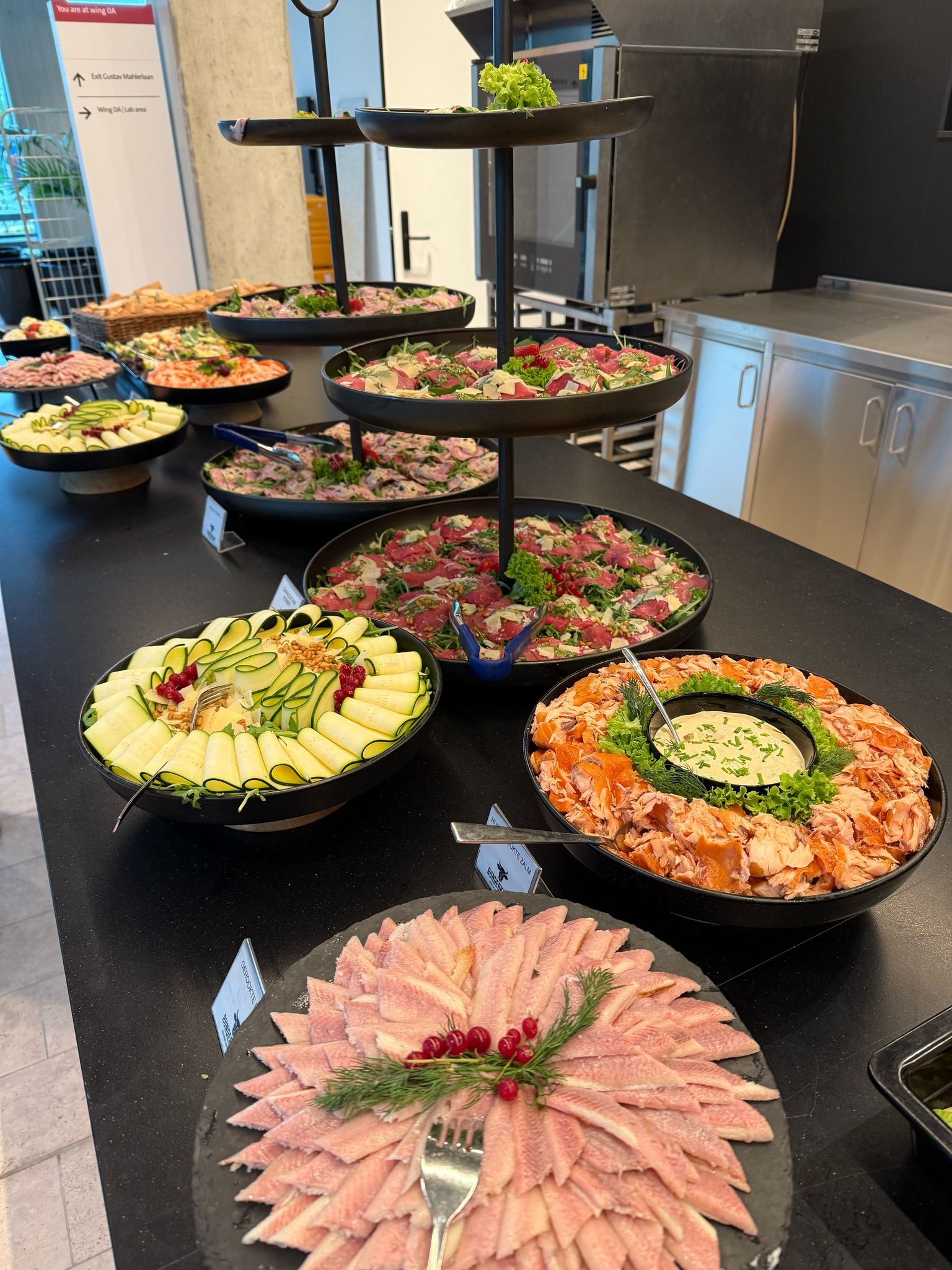 Buffet Runderkamp Vrije Universiteit Amsterdam