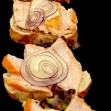 Crostini gerookte zalm