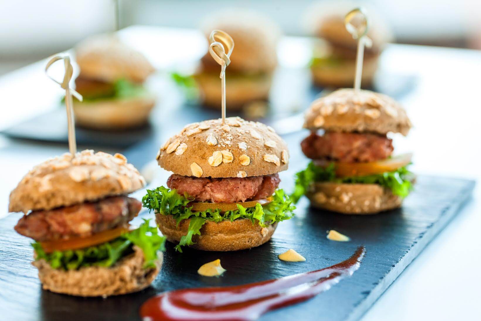 een lunch catering volledig verzorgd