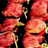 Gamba met Parmaham